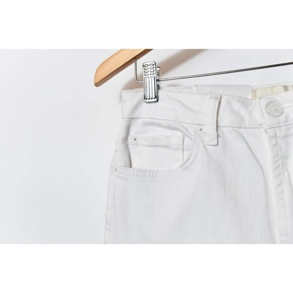 Seven For All Mankind Jeans Womens 28 White Mega Flare Denim Boho Western NEW - Picture 4 of 14